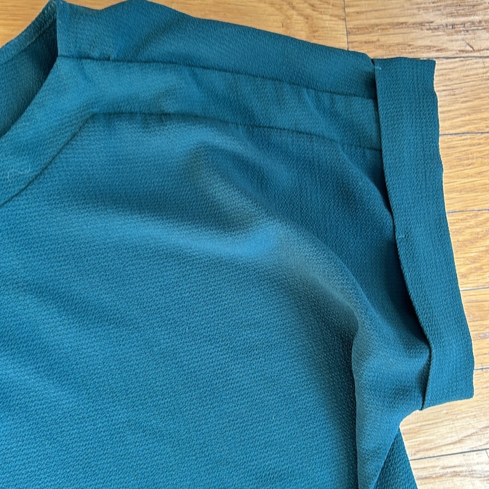 WEST KEI- Julianna Cuffed Sleeve Tie Front Blouse - Picture 5 of 7